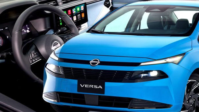 Оновлений Nissan Versa 2026 офіційно розсекречено: стильний дизайн та технології з вищого класу Оновлений Nissan Versa 2026 офіційно розсекречено: стильний дизайн та технології з вищого класу