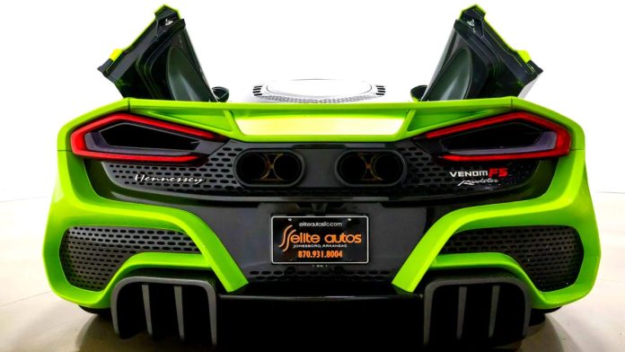 Ексклюзивний Hennessey Venom F5 Roadster на 1817 сил шукає нового власника: ставки вже перевищили $2 млн