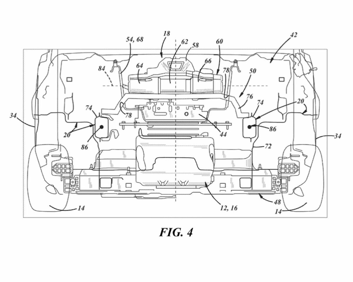 Новий патент Jeep: майбутні електропозашляховики отримають приховану лебідку під капотом - фото 4