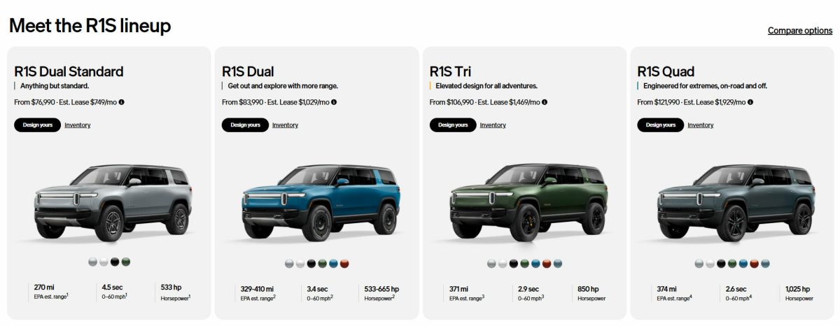 Готуючись до дебюту нового R2: Rivian скорочує модельний ряд базових електромобілів R1 - фото 1