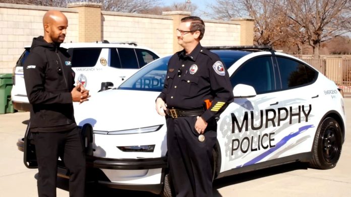 Поліція Техасу першою у світі отримала патрульну версію оновленої Tesla Model Y 2026