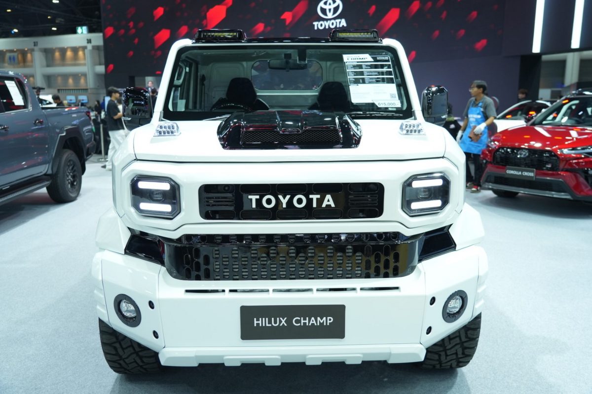 Бюджетний пікап Toyota Hilux Champ отримав брутальний тюнінг у стилі Brabus - фото 4