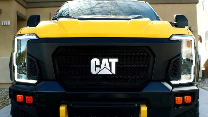Легендарний виробник спецтехніки Caterpillar створив брутальний пікап на базі Ford