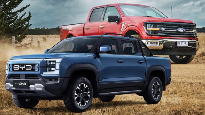 BYD готує великого конкурента Ford F-150: бренд виходить у новий сегмент пікапів BYD готує великого конкурента Ford F-150: бренд виходить у новий сегмент пікапів
