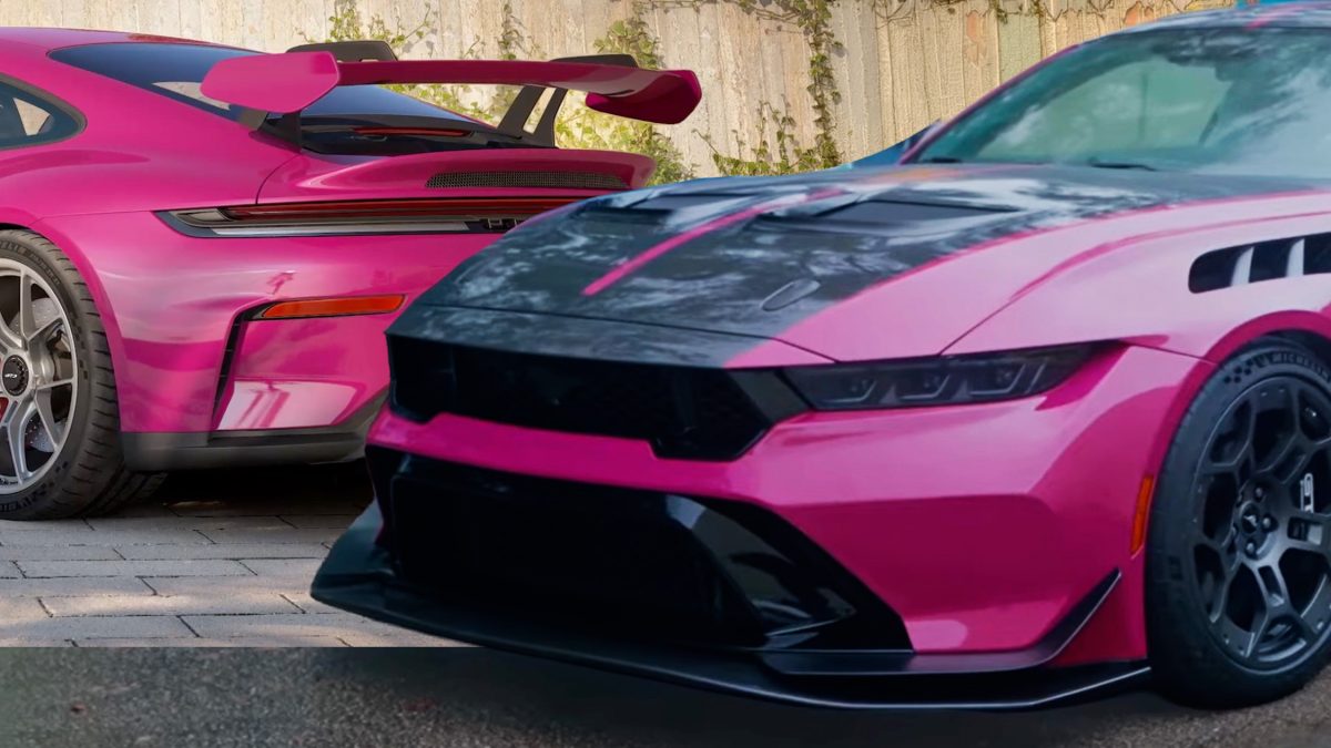 Власник екстремального Ford Mustang GTD пофарбував авто в колір Porsche заради тролінгу - фото 2